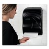 San Jamar Electronic Touchless Roll Towel Dispenser, 11 3/4 x 9 x 15 1/2, Black T1390TBK